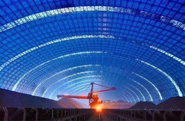 常德亿优钢构工程师为您解析原料场封闭技术的特点和类型